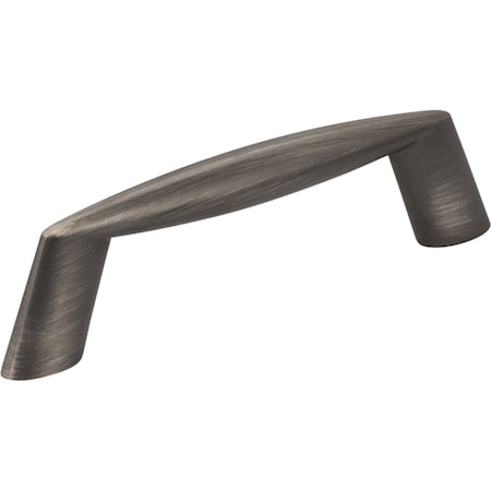 3 Center-to-Center Brushed Pewter Zachary Cabinet Pull